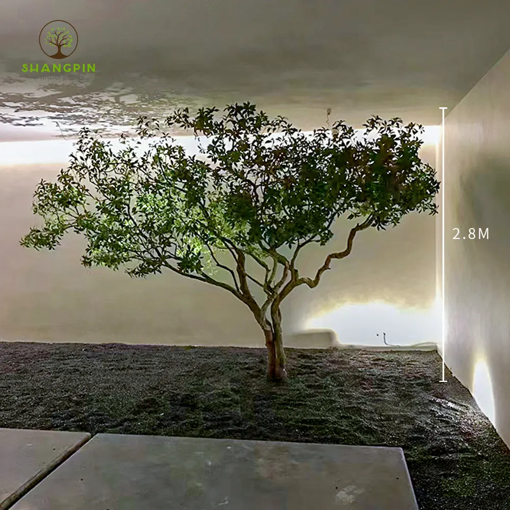 テーマパーク遊び場風景人工的な大きな装飾Arbres Tinea Japonica Pieris Tree for Indoor Home Engineering Project Decor