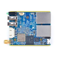 Carte de développement OEM NanoPi R1 Allwinner H3 1 Go avec double port Ethernet, Wi-Fi et Bluetooth intégrés, EMMC, port série USB, 50,5x60mm