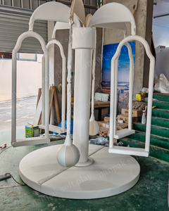 An Toàn Quay Cơ Khí Vui Vẻ Đi Vòng Trong Nhà Sân Chơi Thiết Bị Trẻ Em Cảm Giác Đu Mềm Chơi <span class=keywords><strong>Carousel</strong></span> Cho Đảng Cho Thuê Quán Cà Phê - Product Image 4