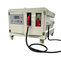 Station-service mobile portable antidéflagrante de 1000 L – Mini station de ravitaillement avec réservoir de carburant