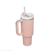 Gobelet isotherme classique à double paroi en acier inoxydable avec poignée, isolation de 6 à 12 heures, pour le camping, grande capacité