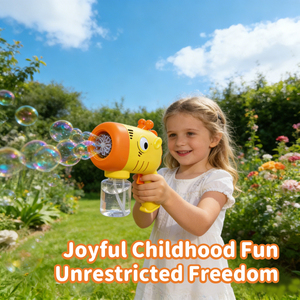 Lucky Toys Nouveaux Jouets <span class=keywords><strong>Jeu</strong></span> d'été Pistolet à <span class=keywords><strong>bulles</strong></span> girafe 10 trous Machine à <span class=keywords><strong>bulles</strong></span> automatique pour enfants - Product Image 5