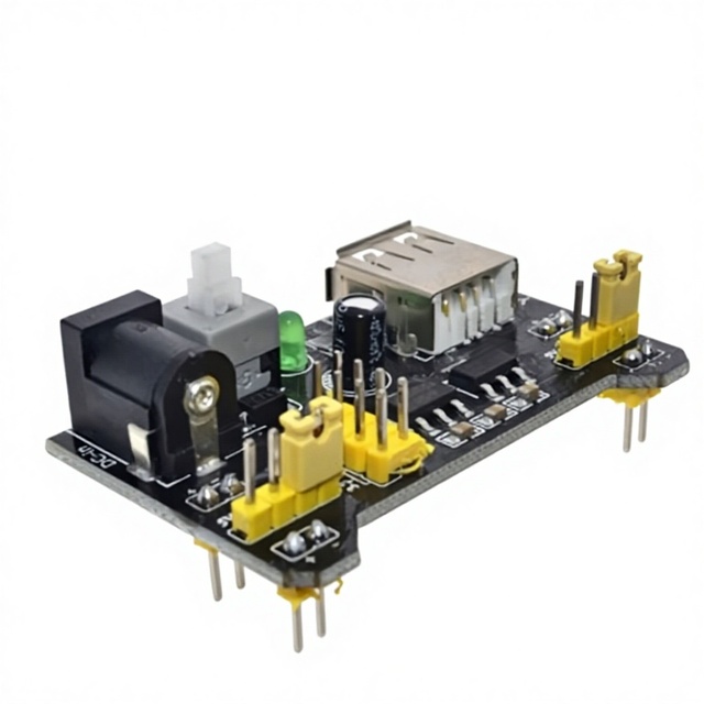 MB102 Solderless Breadboard with Power Module and 65pcs Jumper Wire Kit for Arduino DIY Electronic Project