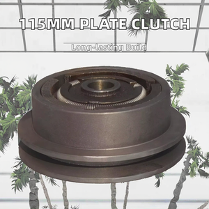 Embrague de Placa Vibratoria de 115 mm de Diámetro Disponible Individualmente, Diámetro Interior de 19 y 20 mm, Construcción de Ranura Única A y B para Maquinaria - Product Image 3