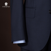 Costume d'affaires décontracté pour homme, style personnalisé, taille et couleur sur mesure, costume classique anti-plis, blazer formel de luxe pour homme