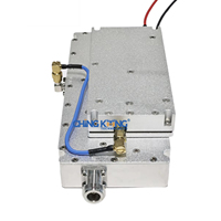 Módulo Amplificador de RF de Banda Ancha 4000-6000MHz 100W con Monitoreo de Estado de Temperatura, Corriente y Voltaje, Fuente de Señal DDS para Anti-UAV