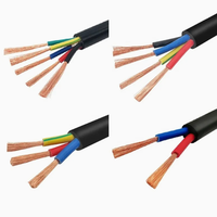 Cable de Alimentación de 15, 13, 17, 18 AWG -- 2, 3, 4, 5 Núcleos; 6, 7, 8, 10, 12 Núcleos -- Cable de Control con Aislamiento de PVC y Núcleo de Cobre Puro