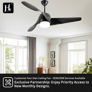 Lamp home decoration copper DC motor plastic blade iron lamp body material remote control modern <b>LED</b> <b>ceiling</b> <b>fan</b> with <b>light</b> - Product Image 5