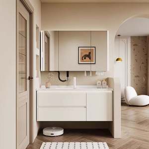 YALIG Muebles de Baño Modernos con Acabado en Laca Blanca, Fabricantes de Gabinetes de Baño de Lujo - Product Image 4