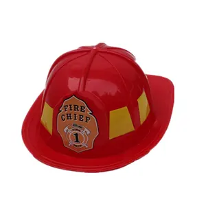 儿童尺寸消防员帽子塑料消防员消防员头盔出售