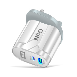 65W Nitruro de galio GaN QC3.0 PD3.0 Adaptador de carga para <span class=keywords><strong>MacBook</strong></span> <span class=keywords><strong>Pro</strong></span> Laptop Cargador universal para teléfono 14 Samsung - Product Image 6