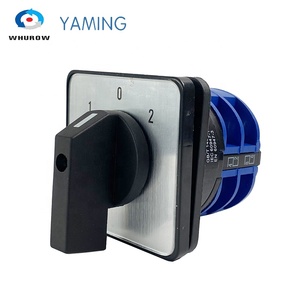 YMW26-32/<span class=keywords><strong>2</strong></span> Passage <span class=keywords><strong>3</strong></span> Positions 32A Universel <span class=keywords><strong>2</strong></span> Pôles Électrique Batterie Voiture Double Puissance Contact Argenté Commutateur À Cames Rotatif - Product Image 1