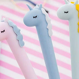 Nuevo Bolígrafo de Gel Kawaii con Diseño de Unicornio, Plástico, Coreano, Personalizable con Logotipo, Lindo, para Regalo de Niñas - Product Image 6