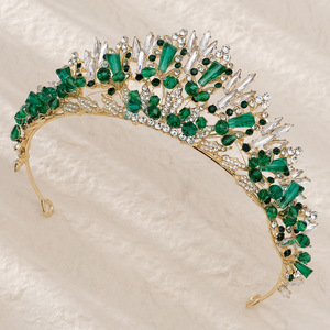Tiara <span class=keywords><strong>de</strong></span> Cristal con Pedrería <span class=keywords><strong>de</strong></span> Princesa, Elegante y Moderna, para Concurso <span class=keywords><strong>de</strong></span> Belleza, Boda o Novia, Marca LUOXIN - Product Image 6
