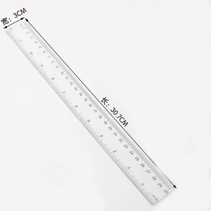 Hoit Sale Ruler Transparent Straight Plastic Rulers 30Cm Ruler For Sale  Office Supplies Stationery