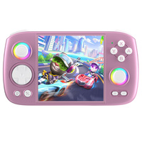 Écran tactile IPS de 3.95 pouces 720*720 Console de jeu ANBERNIC RG Cube avec carte TF de 256 Go 9000 + jeux
