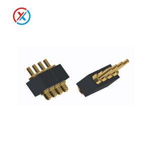 Conector magnético Pogo Pin 4 pines 2,00mm 2,54mm paso DIP chapado en oro resorte cargado Pogo conector Pogo Pin - Product Image 5