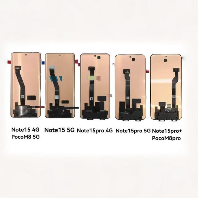 Factory Price Touch Screen for Xiaomi Redmi Note 15 Pro /Note 15 4G /NOTE 15 PRO+ Cell Phone Screen Replacement Spare Part