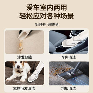 Aspiradora en seco y húmedo Cross Border MH 03 inalámbrica a batería con cepillo para pisos 2 en 1 para uso doméstico y en el automóvil - Product Image 5