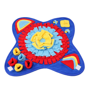 Pet Cat <b>Dog</b> Snuffle <b>Mat</b> Interactive Puzzle <b>Feeding</b> Pad for Slow Eating Smell Training Stress Relief Pet Foraging Sniffing <b>Mat</b> - Product Image 2