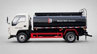 Camion-citerne FOTON 5000 litres, 4x2, 5 m³ pour transport d'essence et de diesel, camion-citerne mobile de ravitaillement 5 tonnes, neuf 6W