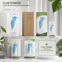 Bouteille Distributrice d'Eau et de Nourriture Portable pour Chien, Personnalisable, en Silicone et Plastique de Qualité Alimentaire, Légère, Sans BPA, Idéale pour les Voyages en Extérieur – Vente Directe Usine