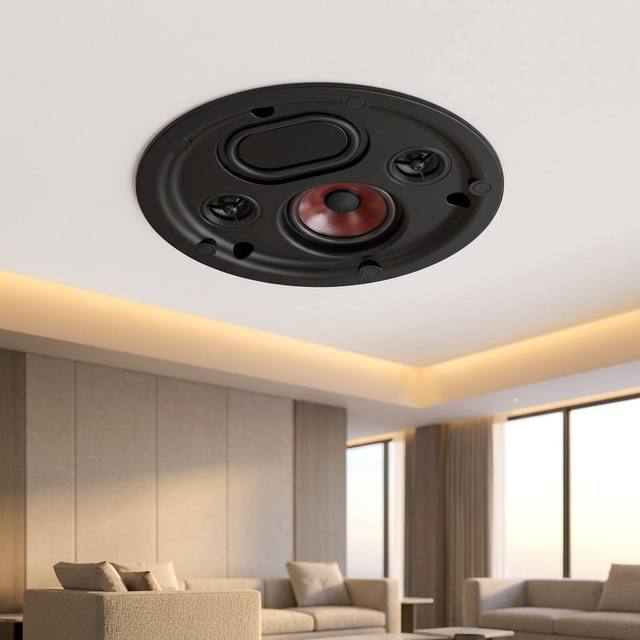 Tianlai L10 Two PEL Tweeter and One Woofer Home Audio Bathroom Ceiling Waterproof Active Speaker