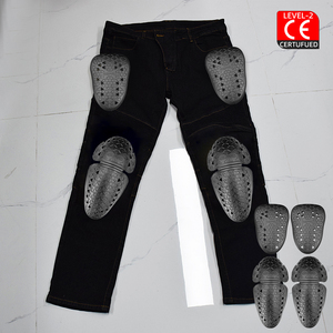 CE Level 2 celana Jeans motor bersertifikat, perlengkapan pelindung pinggul dan lutut - Product Image 1