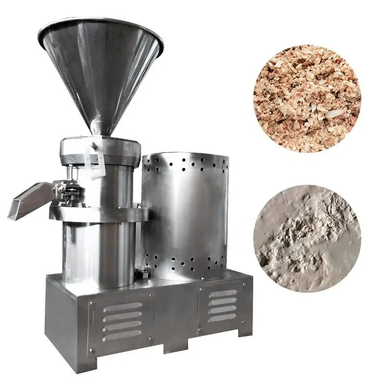 JM-130 colloid mill automatic machine for making peanut butter pulp processing