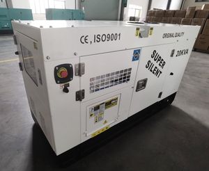 Generador diésel de 20 KVA, Corriente alterna trifásica adecuada para uso doméstico e industrial - Product Image 3