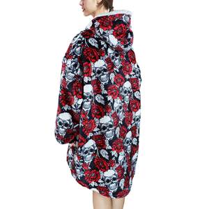 Sudadera con capucha de aguacate para adulto, forro polar portátil, manta, sudadera de gran tamaño, 2022 - Product Image 3