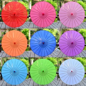 Handcrafted Traditional Oil Paper <b>Umbrella</b> Intricate Chinese Painting Perfect for Vintage Photo Shoots Garden Tea Ceremonies - Product Image 3