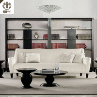 Foshan Schlüsselfertige Möbel für Hochwertige Projekte Luxus-Sofa Maßgefertigtes Kunstleder-Krokodilsofa Luxus-Sofagarnitur für Villen