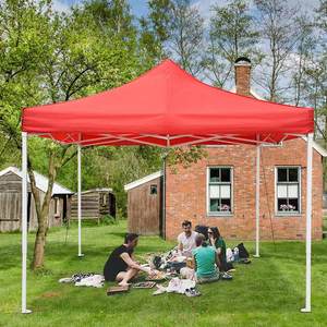 DOMI - Gazebo Personalizado de 10x10 con Mosquitera en Puertas y Ventanas para Fiestas al Aire Libre y Ferias Comerciales, Carpas de 3x3 - Product Image 5