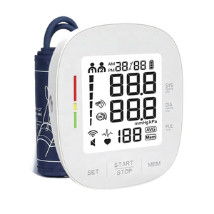 เครื่องวัด<span class=keywords><strong>ความ</strong></span><span class=keywords><strong>ดัน</strong></span>โลหิตรุ่นใหม่ ปรับแต่งได้ หน้าจอ LCD แบตเตอรี่ถอดได้ 120x2 กลุ่ม  พร้อมปลอกแขน - Product Image 2