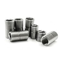 JINZHIZE Hochleistungs-Edelstahl-Gewindeeinsätze mit Selbstverriegelung, Zoll-Gewinde, ISO-Standard für Industriepumpen-Reparatur und Kompressoren