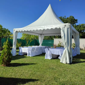 Carpa Pagoda de Lujo Personalizable para Fiestas, 3x3, 4x4, <span class=keywords><strong>5x5</strong></span>, 10x10, de <span class=keywords><strong>Lona</strong></span> para Exteriores, con Varillas Rectas, <span class=keywords><strong>Impermeable</strong></span>, Marca Suzhou WT - Product Image 4