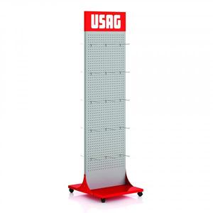 USAG - U60025033 Tótem de visualización-EAN 8001150030154 PANELES PERFORADOS, GANCHOS Y ESTANTES DE HERRAMIENTAS PANELES PERFORADOS - Product Image 1