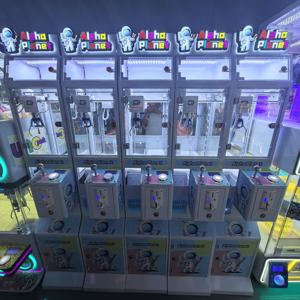 Machine à griffes durable facile à utiliser grue jouet pour 1 joueur grue en peluche avec système de lecteur de cartes - Product Image 4