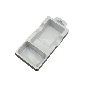 Plateau blister pour chargeur 15x15x3, emballage intérieur en plastique pour produits électroniques 3C et articles de première nécessité - Product Image 1