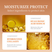 Masque pour les yeux nourrissant anti-rides à la vitamine C SADOER, hydrate et améliore les cernes, les rides et les poches sous les yeux