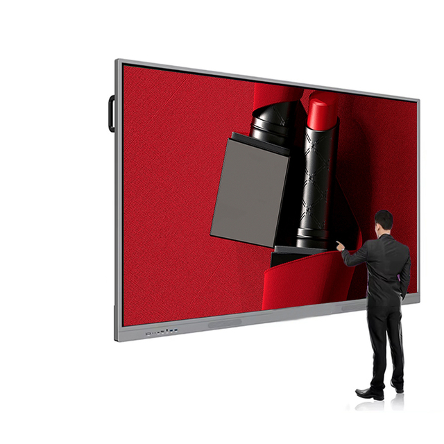 65 75 85 100 110 Inch AI Classroom Infrared Touch Screen Digital Whiteboard LCD Display Interactive Smart White Board