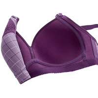 Soutien-gorge le plus vendu Plusieurs couleurs Soutien-gorge imprimé légèrement doublé Brasier de tous les jours Coupe complète Dames Sous-vêtements Soutien-gorge
