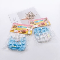 Nouveauté en gros : Jouet anti-stress coloré en forme de gaufre moelleuse et mignonne, type mochi glacé, pour la décompression alimentaire