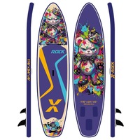 Planche de SUP gonflable directement de l'usine, kit complet ISUP, technologie Drop-Stitch pour le yoga, la pêche et les sports nautiques polyvalents