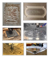 Máquina de grabado CNC robusta para carpintería a precio de fábrica, mesa de aluminio con ranura en T individual para carpintería arquitectónica, operación estable