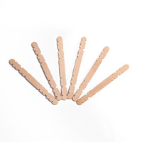 50 bâtonnets en bois assortis, colorés et naturels, pour projets artistiques et créatifs DIY