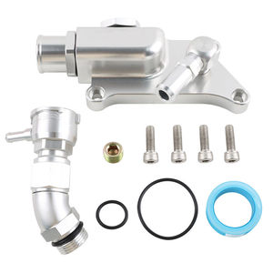 Manguera de refrigerante de aluminio para radiador superior, para Honda K20 K24 Civic, piezas de modificación - Product Image 1