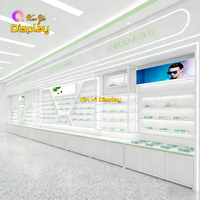 XINYI Vitrine Murale LED Personnalisable Haut de Gamme pour Lunettes, Anti-Poussière, Écologique, Meuble de Rangement pour Lunettes de Soleil pour Centres Commerciaux