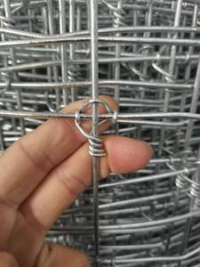 Malla de alambre de hierro galvanizado en caliente de alta resistencia de 3 a 8 pies para cercas de ciervos y ganado, con nudo fijo, para praderas. - Product Image 3